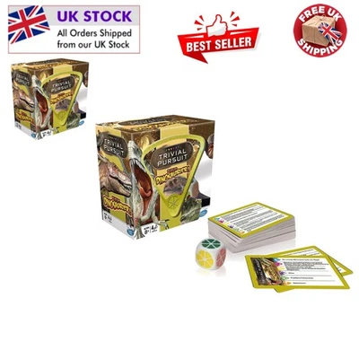 Trivial Pursuit Dinosaurs Trivia Game - Fun for Ages 8 to 99, 600 Questions - Image 1 of 3