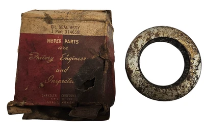 1931-1934 Chrysler Imperial Airflow CV Series Six Pinion Oil Seal 314658 NOS - Image 1 of 4