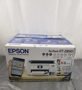 New Epson EcoTank ET-2850 All-in-One Supertank Inkjet Copy Scan Printer - 1734 - Bild 1 von 5
