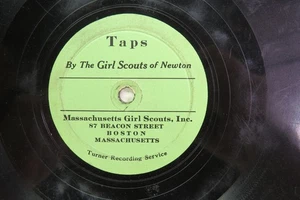 Girl Scouts Of Newton Mass - PERSONAL RECORD - Massachusetts Girl Scouts - Taps - Imagen 1 de 4