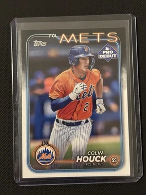COLIN HOUCK 2024 Topps Pro Debut BASE #PD-180 New York Mets - Image 1 of 2