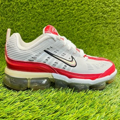 Nike Air VaporMax 360 Womens Size 6 Gray Red Athletic Running Shoes Sneakers - Image 1 of 4