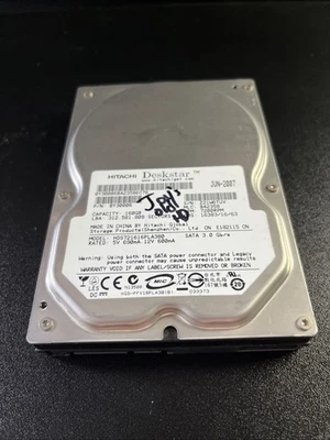 Hitachi Deskstar HDS721616PLA380 160GB 3.5” SATA II HDD 7200RPM Tested - Image 1 of 2
