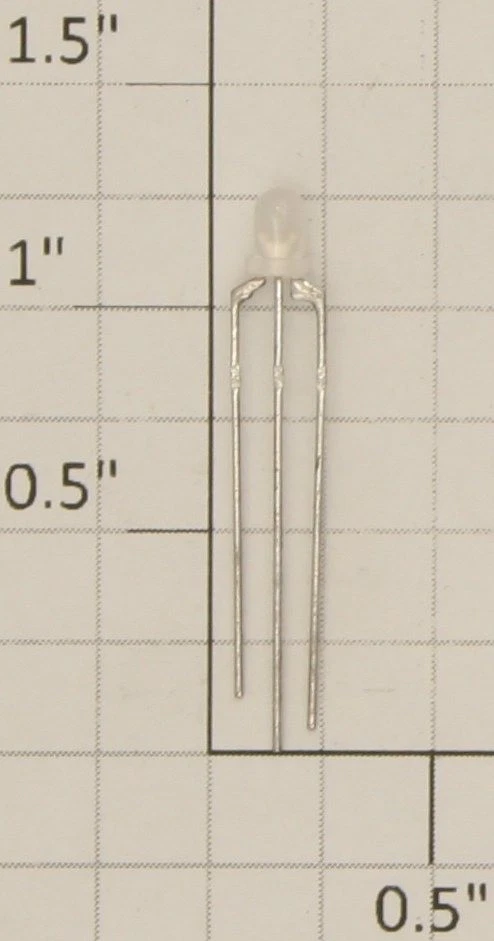 Digi-key 67-1327-ND White Diffused Round Dome Top Lens (2) - Image 1 of 1