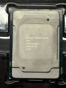 Intel Xeon Silver 4214 2.2GHz 12 Core 16.5MB LGA3647 CPU Processor SRFB9 - Picture 1 of 1