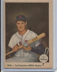 1959 Fleer Bseball Card Ted Williams H/O/F O/F Boston Red Sox NR MT # 57 - Picture 1 of 2