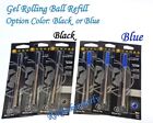 3pcs x Cross Pen refills Gel Ink Rolling M-0.7mm Option:8523-Black or 8521-Blue