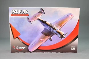 LP795 MIRAGE 481320 Maquette 1/48 1:48 Avion militaire bombardier PZL P.42 - Imagen 1 de 7