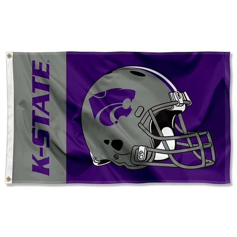 Kansas State Wildcats Football Helmet Flag Large 3x5 Cover