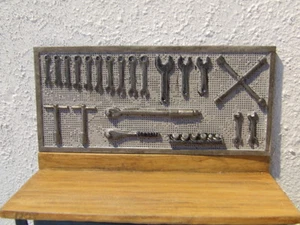Pared de herramientas tipo 2 para gasolinera, taller, etc. - Construcción de modelos de automóviles, escala 1:18 - Imagen 1 de 1
