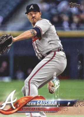 2018 Topps Update #US265 Kevin Gausman Atlanta Braves Baseball Card - Image 1 of 2