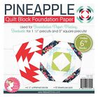 2 Pack It's Sew Emma Quilt Block Foundation Paper-6" Pineapple ISE754