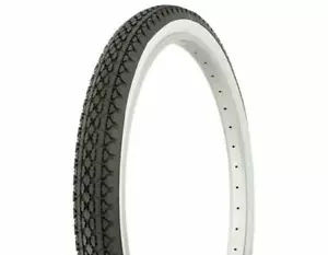 NEW! Original Duro 26x 2.125 Bicycle Tire Beach Cruiser Diamond In Black/White. - Picture 1 of 1