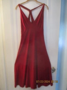 American Living Devon Red Dress w/ Crisscross Back New w/Tags size 10 - Picture 1 of 4