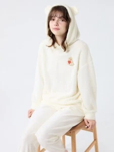 Uniqlo mofusand mofusand Furley Fleece Set women Japan JP NEW - Picture 1 of 11