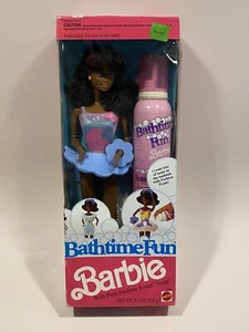 Vtg 1990 Mattel BATHTIME FUN Barbie Doll 9603 - Picture 1 of 7