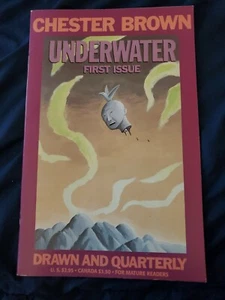 UNDERWATER #1, Chester Brown, Indy, Underground, 1994, more indies in store - Picture 1 of 2