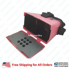 VR BOX  Google Cardboard 3D Glasses for smart phones (HVR7) (Pink)