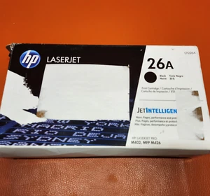HP 26A Czarny toner Kaseta atramentowa Szorstki otwarty box do LaserJet Pro M402 MFP M426 - Zdjęcie 1 z 11