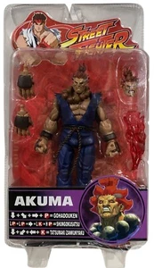 SOTA Street Fighter Akuma Red Hair/Purple Gi Round 4 Action Figure NEW Shin - Picture 1 of 7