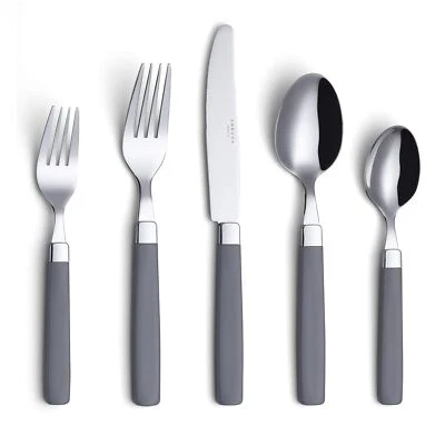 ANNOVA 20 Pieces Stainless Steel Flatware/Cutlery Set - Color Handles - 4 x D... - Image 1 of 4