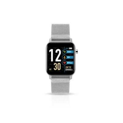  TECHMADE  TECHWATCHX METAL SILVER SMARTWATCH  REFERENZA  TM-TWX-MSIL - Immagine 1 di 2
