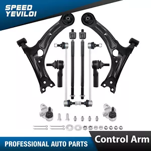 Brazos de control inferiores delanteros barras estabilizadoras barras de amarre para Toyota Corolla Matrix 2009-2013 - Imagen 1 de 10