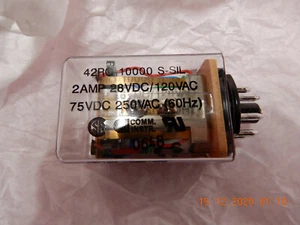 COMMUNICATION INSTRUMENTS SIGMA SERIES 42RO-10000S-SIL RELAY / 42RO-10000 - Picture 1 of 4
