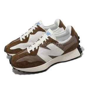 New Balance 327 NB Marrón Blanco Hombres Unisex Informal Estilo de Vida Zapato Tenis U327LG-D - Imagen 1 de 8