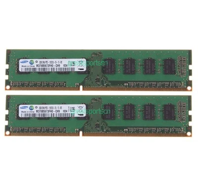 For Samsung 4GB 2X 2GB 2GB PC3-10600U DDR3 1333MHz CL9 240PIN Memory RAM Desktop - Image 1 of 4