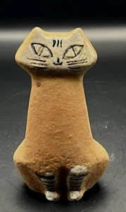 Figurina Vintage LISA LARSON Gustavsberg Gatto Seduto Lilla Zoo Serie Svezia 195 - Foto 1 di 8