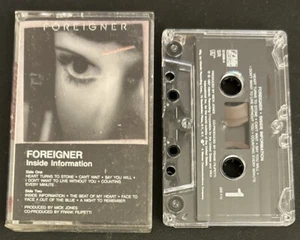 Foreigner Inside Information Cassette Tape (Atlantic 1987 Used) - Picture 1 of 10