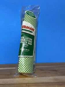 NIP LIBMAN Hardwood/Wood Microfiber Roller Mop Refill ~ Use Wet or Dry ~ #02027 - Picture 1 of 5