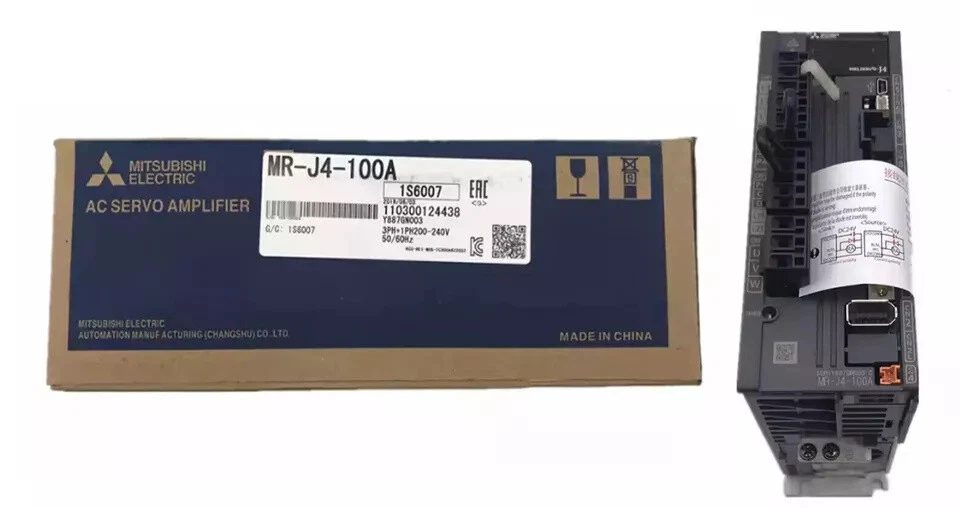 Mitsubishi AC Servo Drive MR-J4-100A New In Box Fast Ship 1PCS - Image 1 of 4
