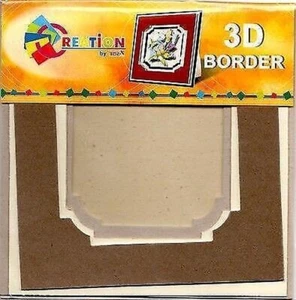 Creación Por TBZ Tarjeta Haciendo Decoupage 3D Borde Montaje 521137 - Imagen 1 de 1