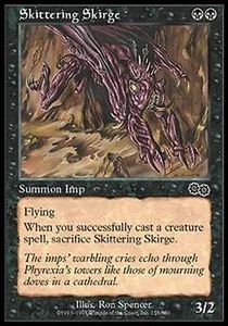 *MRM* FR/VF 4x Scrige Fuyard - Skittering Skirge MTG USG - Picture 1 of 1