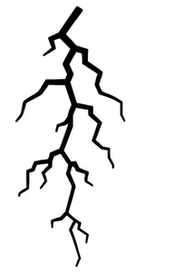 Lightning Bolt - Decal Sticker - Multiple Colors & Sizes - ebn6355 - Picture 1 of 2