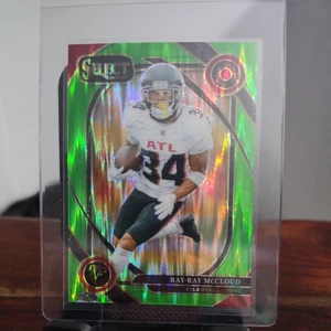 2024 Panini Select #289 Ray-Ray McCloud Neon Green Prizm Shock /499 - Picture 1 of 2