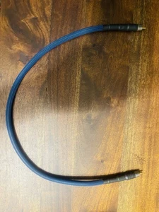 Signal Cable - Coaxial RCA Cable for S/PDIF Digital Coax 2 ft Hand Crafted - Afbeelding 1 van 4