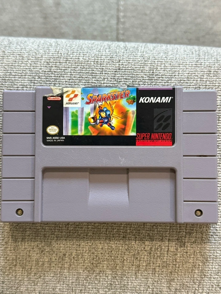 Sparkster Sega SNES Протестирован!! Доставка быстрое наслаждение - Изображение 1 из 4
