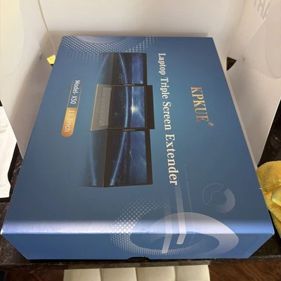 KPKUE X50 13.3" Full HD IPS Dual Portable Laptop Triple Screen Extender Open Box Foto 1 de 2