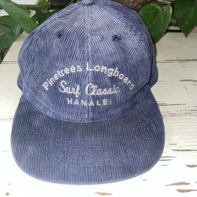 DE COLECCIÓN Pinetrees Longboard SURF CLASSIC 20th HANALE, SOMBRERO DE PANA 6 PANELES 🤙 Foto 1 de 4