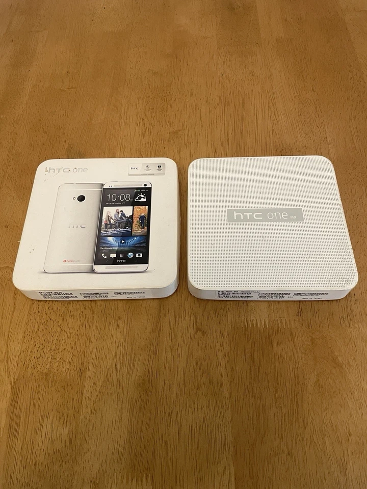 HTC One Mobile Phones X 2 Boxed, Parts Untested  - Image 1 of 4