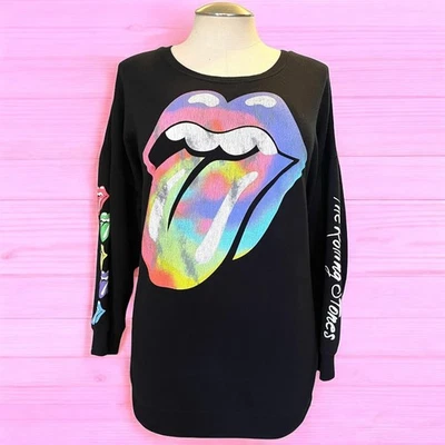 Acogedora sudadera túnica polar pulóver arco iris Rolling Stones Torrid 5 (5X 28)  Foto 1 de 4