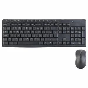 Ergonomische Funk-Tastatur-Maus-Kombination, 2,4 GHz, 10 m Reichweite - Bild 1 von 8