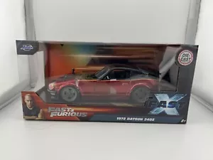 JADA TOYS, DATSUN 240Z 1972 FAST and FURIOUS Dom's, échelle 1/24, JAD34916 - Picture 1 of 6