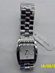 LBC C1/ GUY LAROCHE MONTRE  STAINLEES STEEL 3ATM WATER RESISTANT N° LM601  NEUVE - Picture 1 of 4