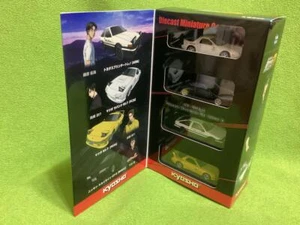NIB* Kyosho 1/64 Initial D Movie version Diecast 4 Units Set Model car - Picture 1 of 8