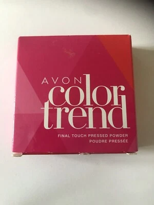 AVON COLOR TREND FINAL TOUCH PRESSED POWDER - DEEP - DISCONTINUED  - Image 1 of 4