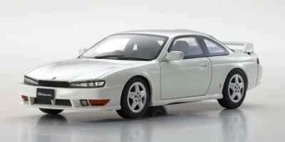 Kyosho Original 1:43-scale Resin Nissan Silvia K's S14 (White) - KSR43112W - Image 1 of 3